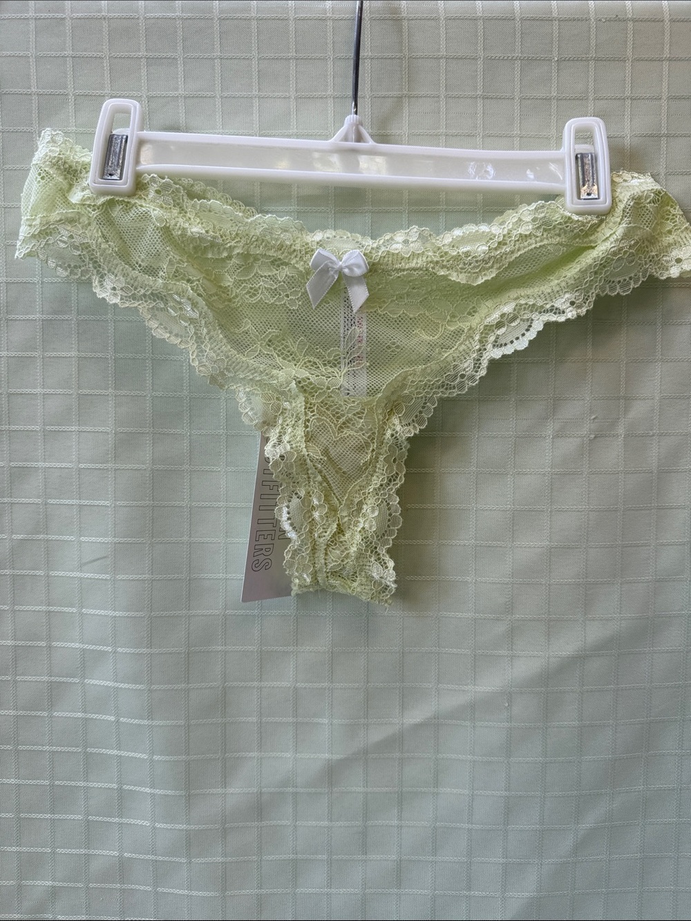 New Urban Outfitters Lace Bikini Panty in Light Green